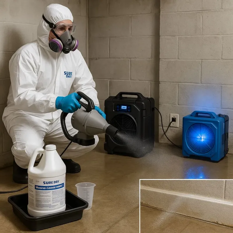 Sanitization and Odor Removal process in Meadville, PA