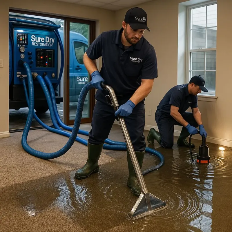 Water Extraction and Removal process in Meadville, PA